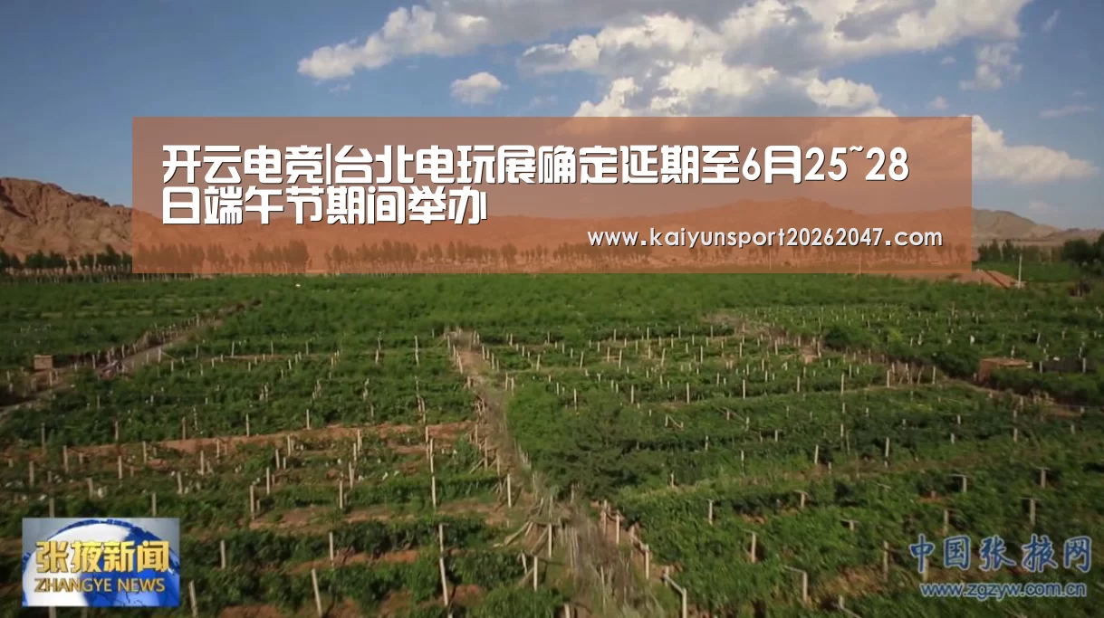 开云电竞|台北电玩展确定延期至6月25~28日端午节期间举办